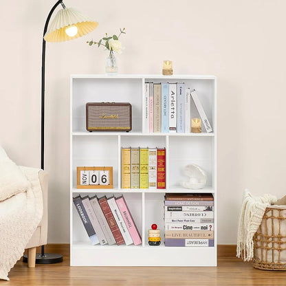 7-Cube Modern Bookcase