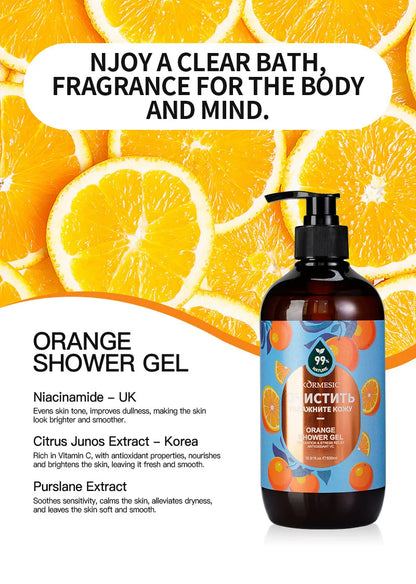Organic Fruit Infusion Shower Gel