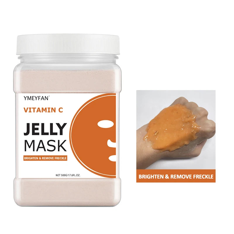 Professional Jelly Face Mask Powder – Hyaluronic Acid Hydrating & Whitening Peel Mask 💆‍♀️✨
