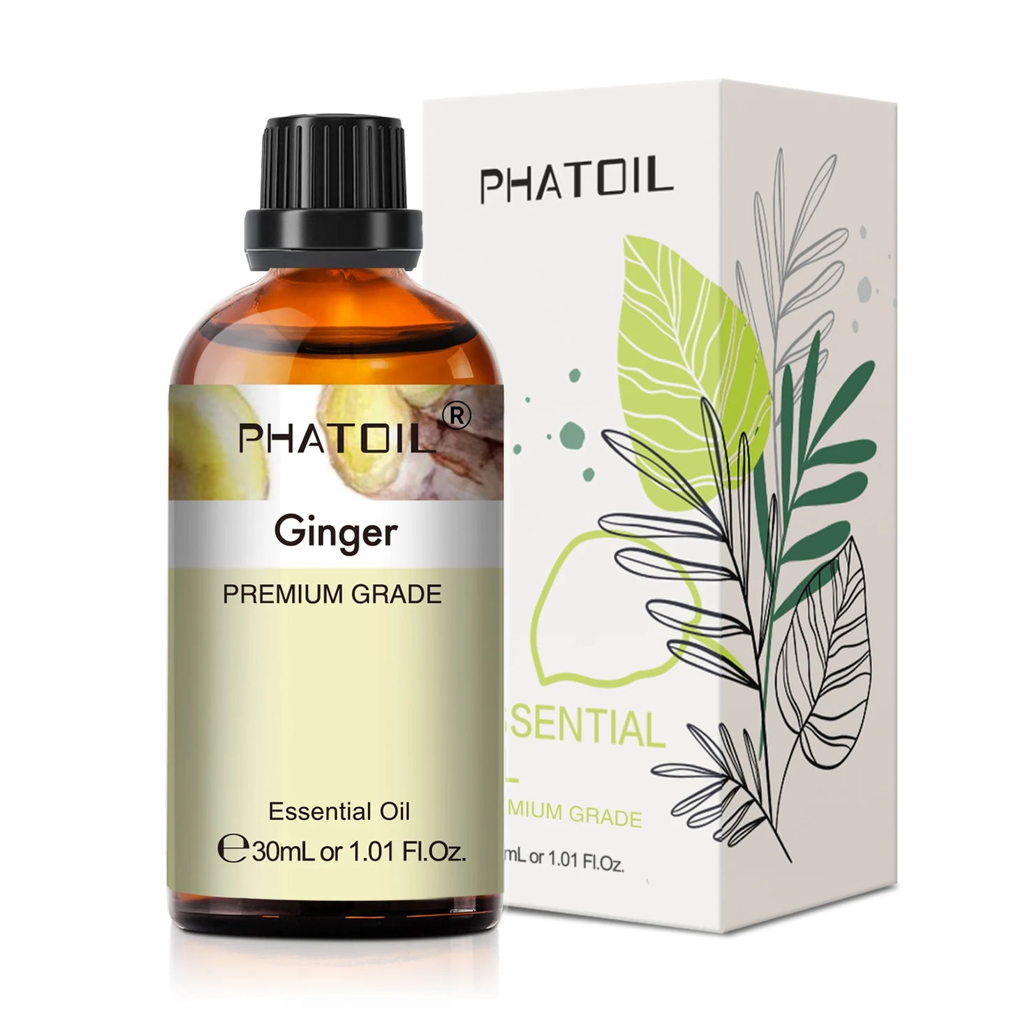 PHATOIL Aromatherapy Essential Oil – 30ml Single Scents