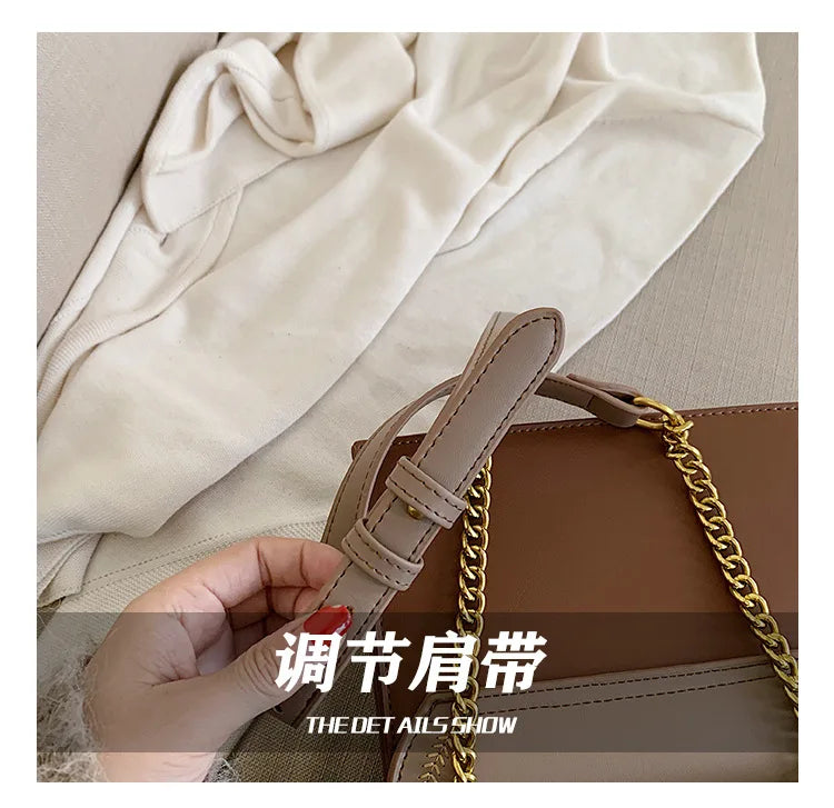 Luxury Bee Design Crossbody Handbag – Elegant Square Shoulder Bag