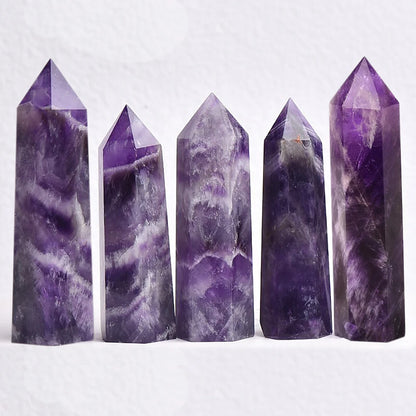 Natural Crystal Point Wand – Healing Stones & Witchcraft Décor