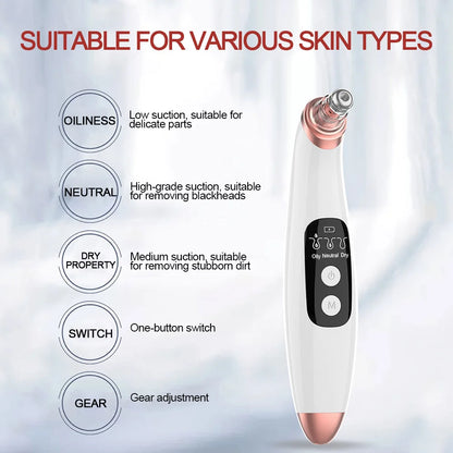 5-in-1 Ultrasonic Skin Scrubber &amp; Facial Beauty Kit – Deep Clean, Lift, Glow