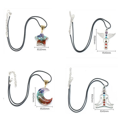 Chakra Yoga Reiki Stone Set – Natural Crystal Healing Collection