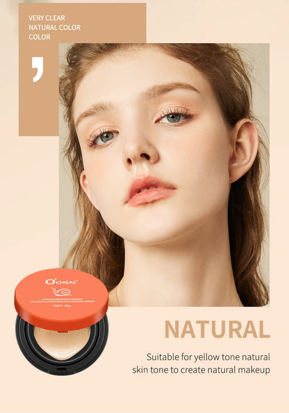 Whitening BB Cream Foundation – Air Cushion Concealer & Brightening Base