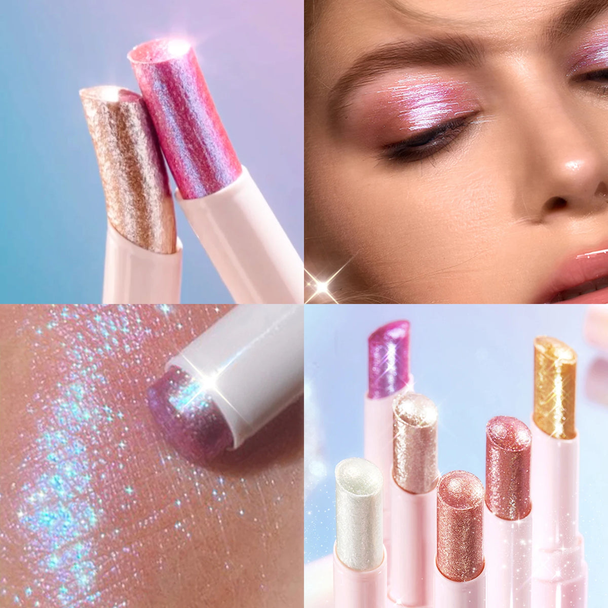 Jelly Glitter Highlight Eyeshadow Stick
