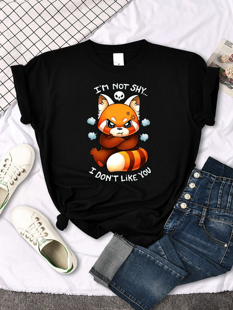 Mona Lisa Funny Cat T-Shirt – Oversized Art Print Crewneck Tee for Women