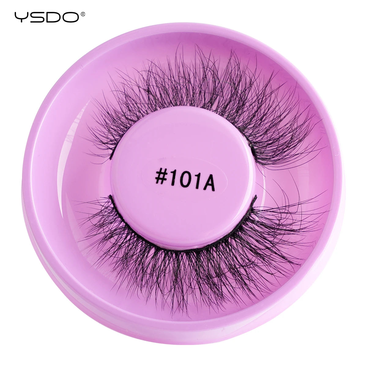 Wispy 3D Mink False Eyelashes – Natural Long, Fluffy & Reusable Strip Lashes (1 Pair)