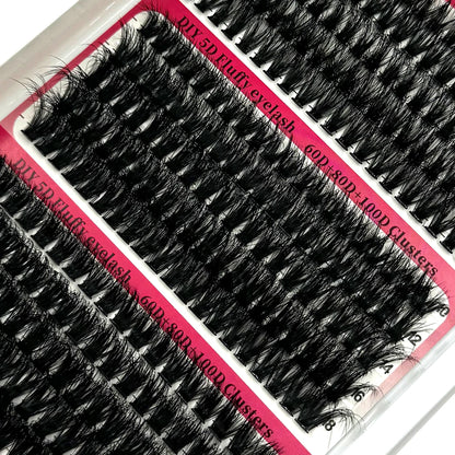 5D Fluffy Lash Clusters
