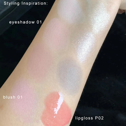 Flower Knows Shell Eyeshadow Palette – 6 Shades of Ocean-Inspired Elegance