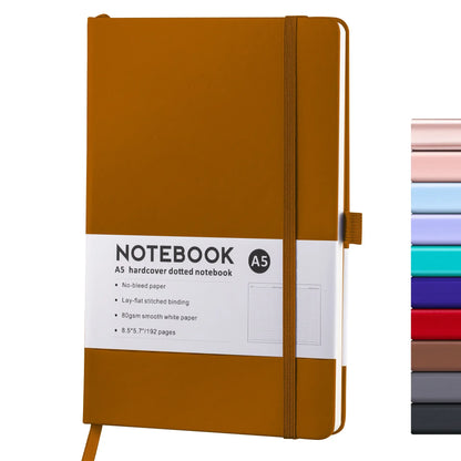 A5/A6 Strap Notebook – Sketchbook, Journal & Writing Pad for School or Office