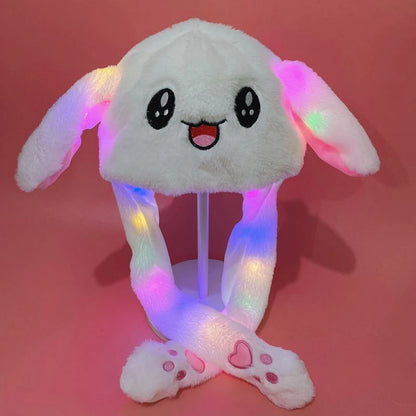 LED Moving Bunny Ears Hat