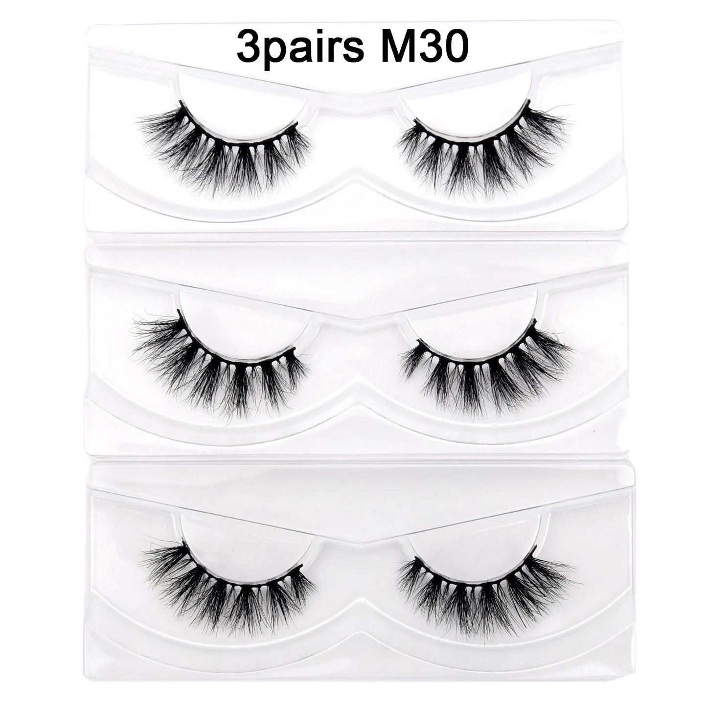 Natural Half Eye False Eyelashes – Soft Mink Look with Lightweight Cotton Band