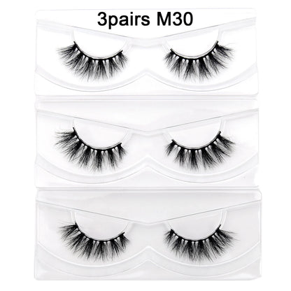 Natural Half Eye False Eyelashes – Soft Mink Look with Lightweight Cotton Band