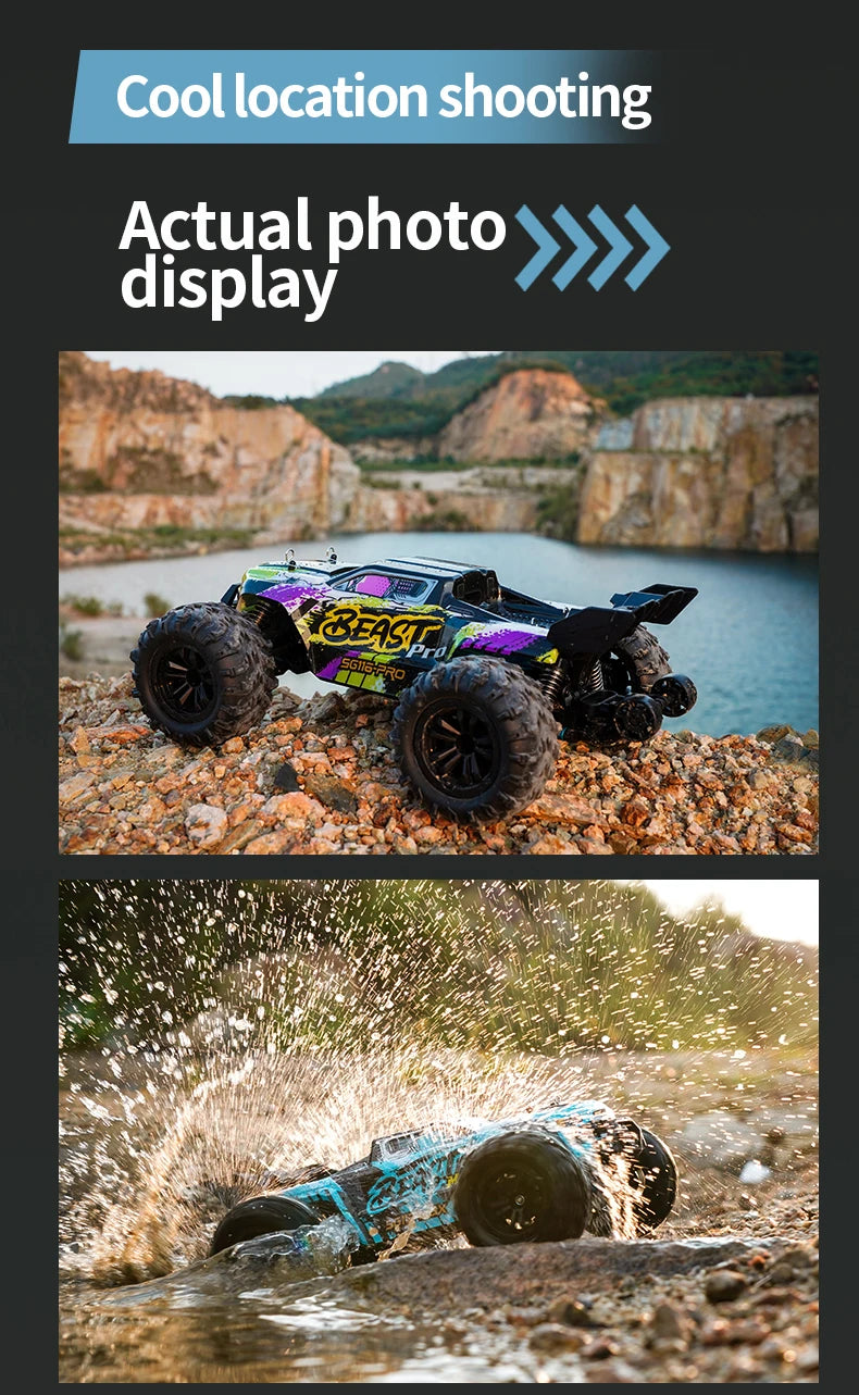 High-Speed RC Off-Road Drift Truck