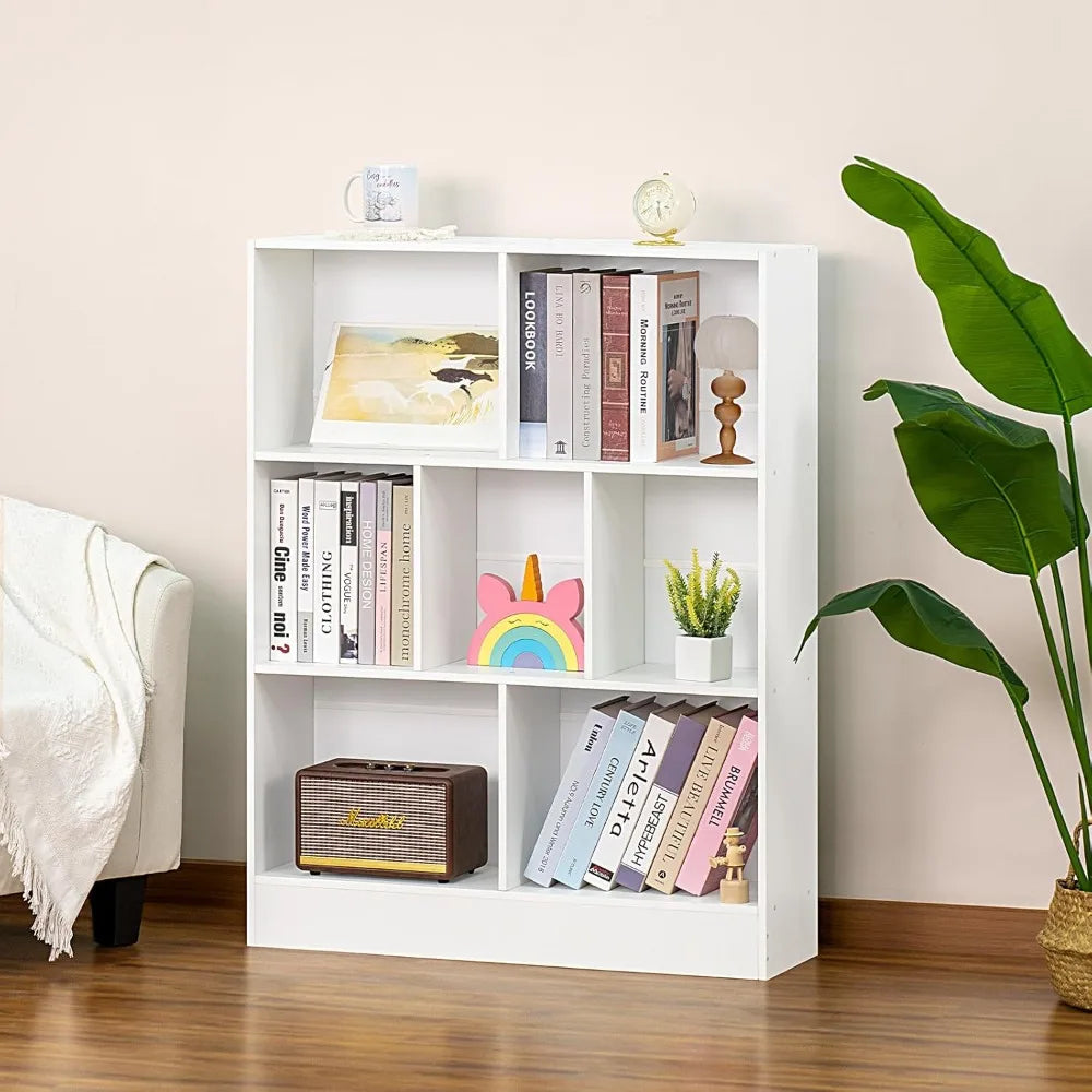 7-Cube Modern Bookcase