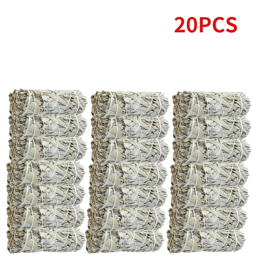 Natural White Sage Smudge Sticks – Purification & Cleansing Bundle