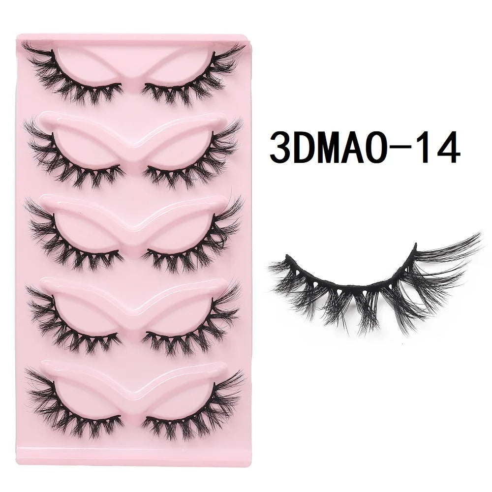 Cat Eye 3D Lashes – Fluffy, Wispy, Manga Magic