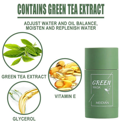 Green Tea Blackhead Remover Mask Stick