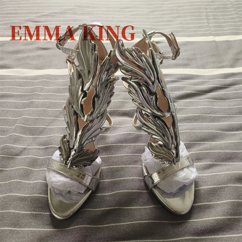 Ankle Strap Stiletto Heel Sandals