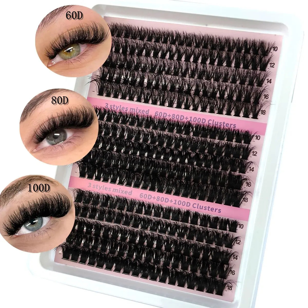 5D Fluffy Lash Clusters