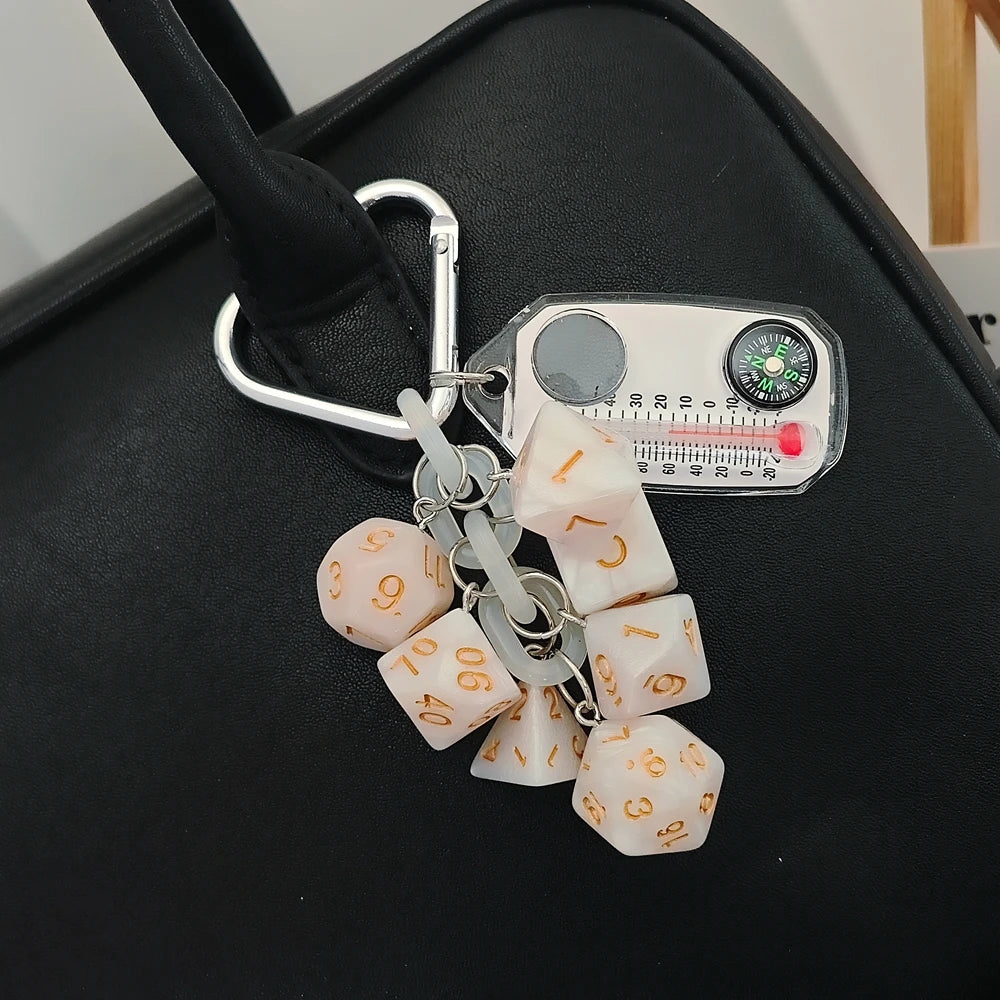 Gambling Dice Keychain