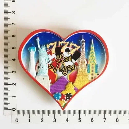 Las Vegas Souvenir Fridge Magnet