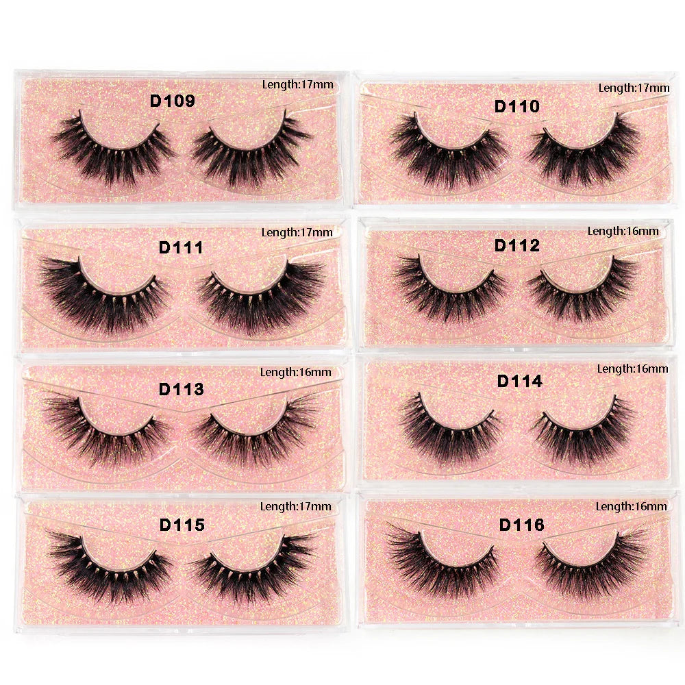 3D Mink Strip Lashes