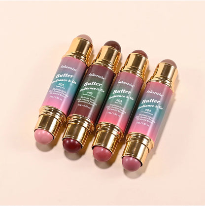 Butter Glow & Go Multiuse Stick – Dual-Ended Bronzer & Blush for Face, Eyes & Lips