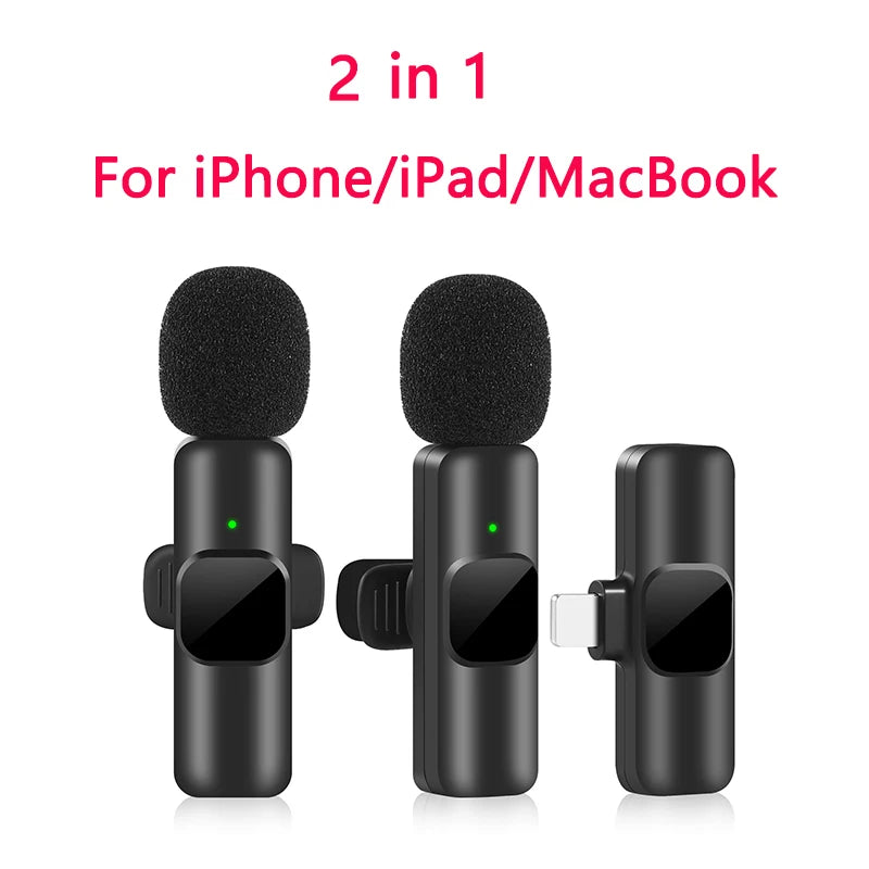 Wireless Lavalier Microphone – Pro Audio, Plug-and-Play Simplicity