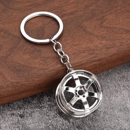 Gear Head Keychain