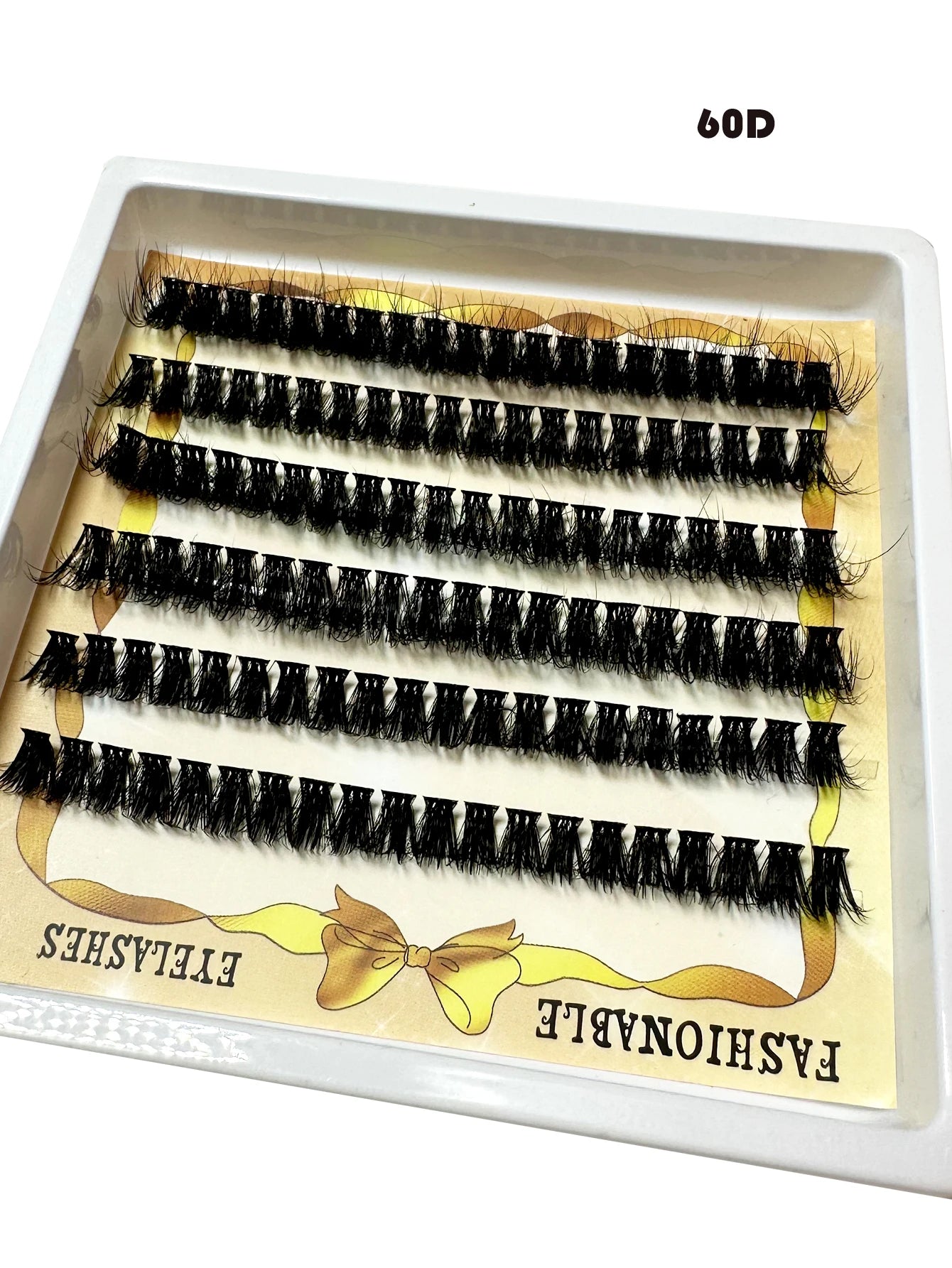 640PCS 5D Fluffy Lash Clusters – 30D-100D Mixed Volume DIY Individual Eyelash Extensions