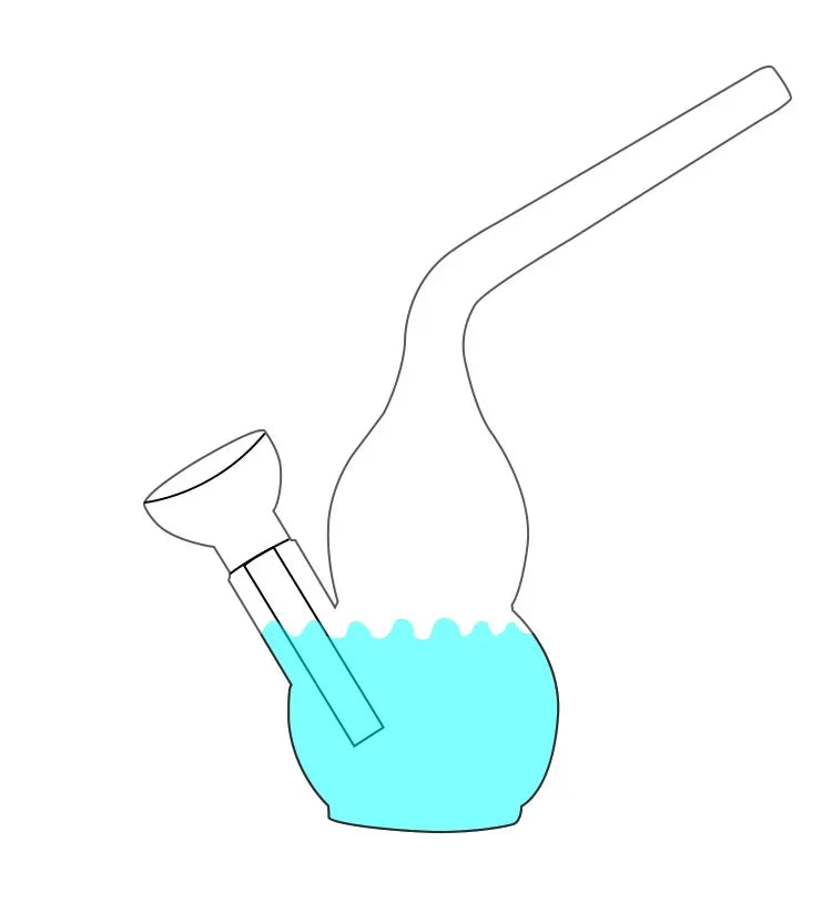 Mini Dual Acrylic Filter Bottle – Compact Multi-Use Water Bottle Accessory (106×90×38mm)