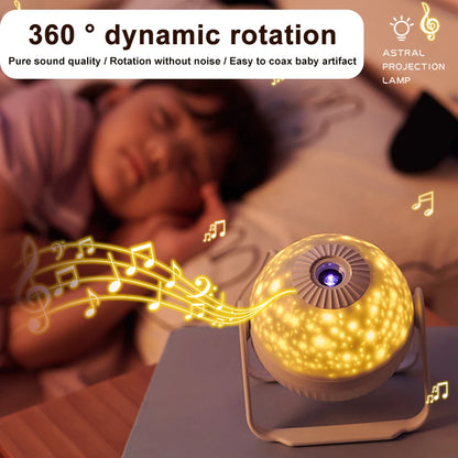 Galaxy Projector Night Light – Starry Planetarium Lamp for Home & Gifts