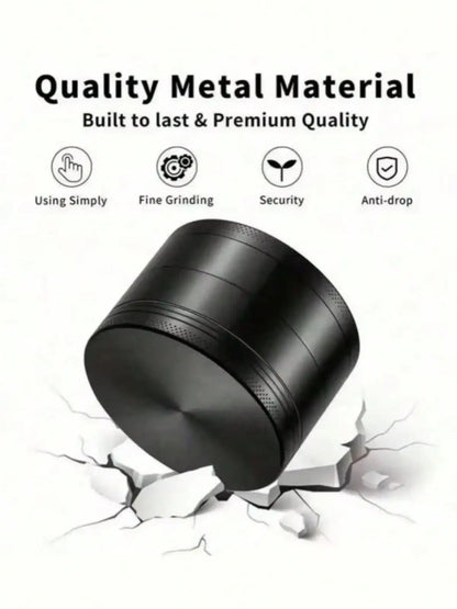 1.6/2 Inch 4-Layer Metal Herb & Spice Grinder