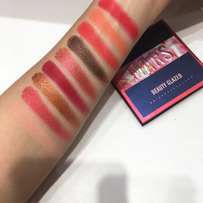 Beauty Glazed 9-Color Eyeshadow Palette