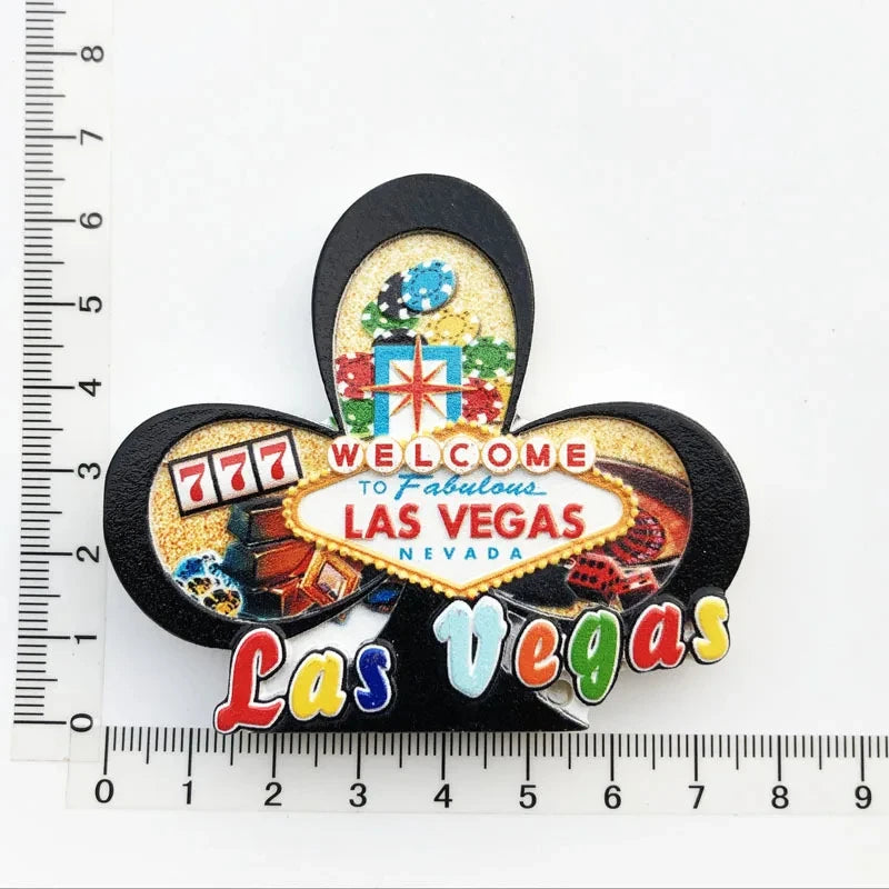 3D Wood Fridge Magnet