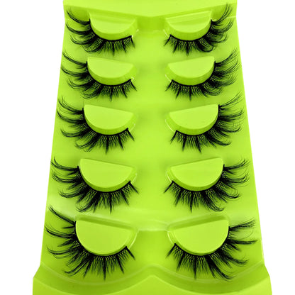 Cat Eye 3D Lashes – Fluffy, Wispy, Manga Magic