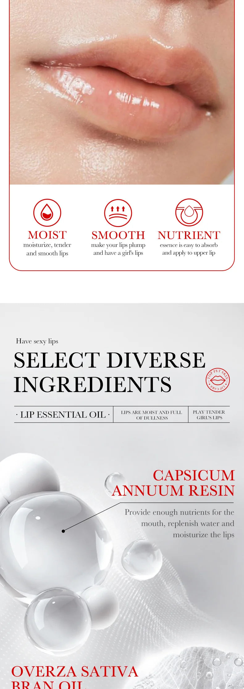 Lip Booster Plumping Serum Oil