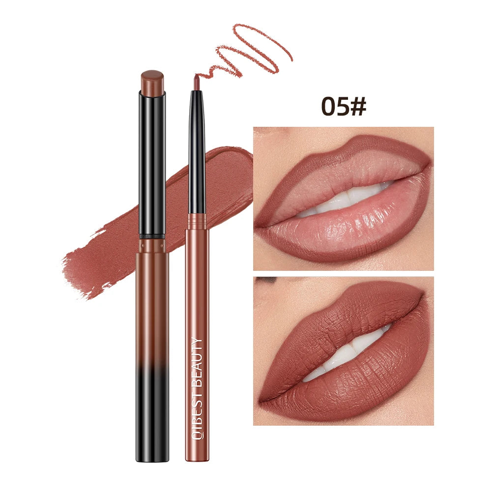 2PCS Matte Lipstick & Lip Liner Set