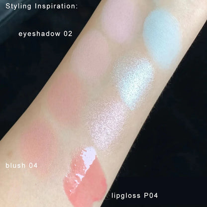 Flower Knows Shell Eyeshadow Palette – 6 Shades of Ocean-Inspired Elegance
