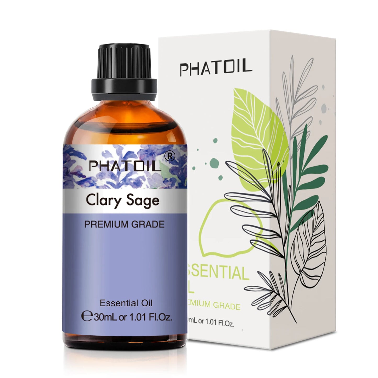 PHATOIL Aromatherapy Essential Oil – 30ml Single Scents