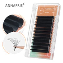 UV Blue & Orange Lash Extensions – Glow Reactive Individual False Lashes for Creative Makeup Looks