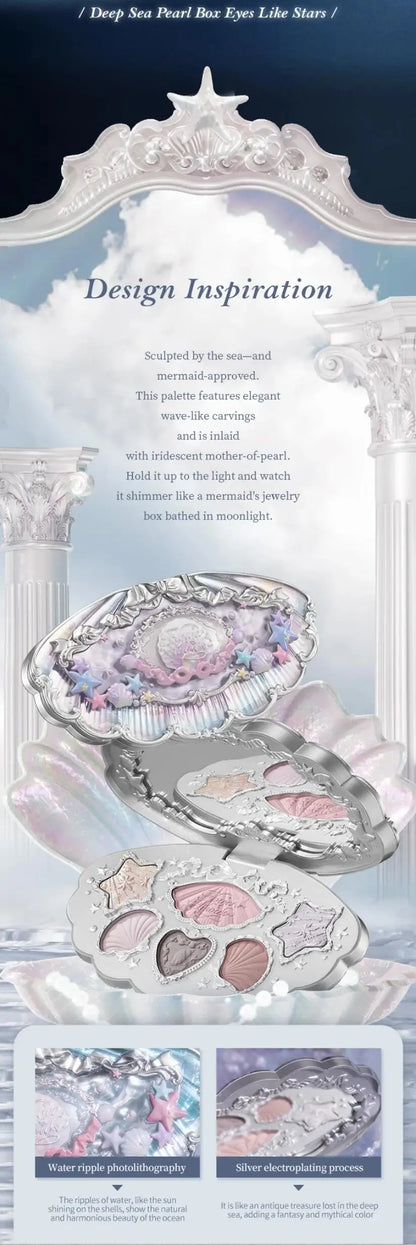 Little Angel 9-Color Eyeshadow Palette – Shimmer & Glitter Finishes
