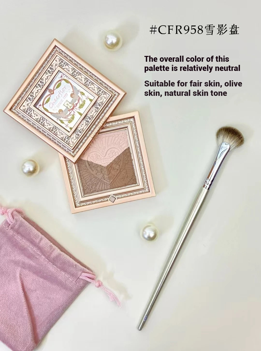 Little Angel Contour & Highlight Palette – Brighten, Define & Glow