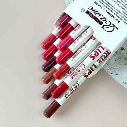 12PCS Matte Lipstick & Lip Liner Gift Set