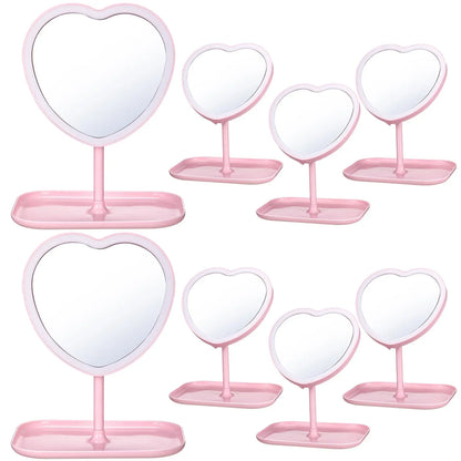 Spa Party Mirrors for Girls – 6-10PCS Makeup & Dressing Table Set