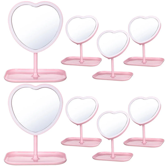 Spa Party Mirrors for Girls – 6-10PCS Makeup & Dressing Table Set