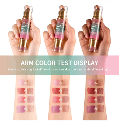 Butter Glow & Go Multiuse Stick – Dual-Ended Bronzer & Blush for Face, Eyes & Lips