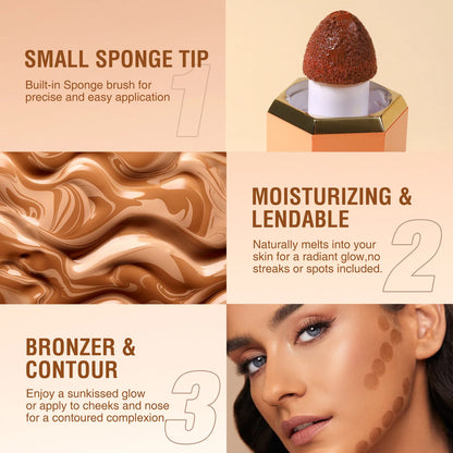 3-Color Liquid Contour & Concealer – Define, Sculpt & Enhance